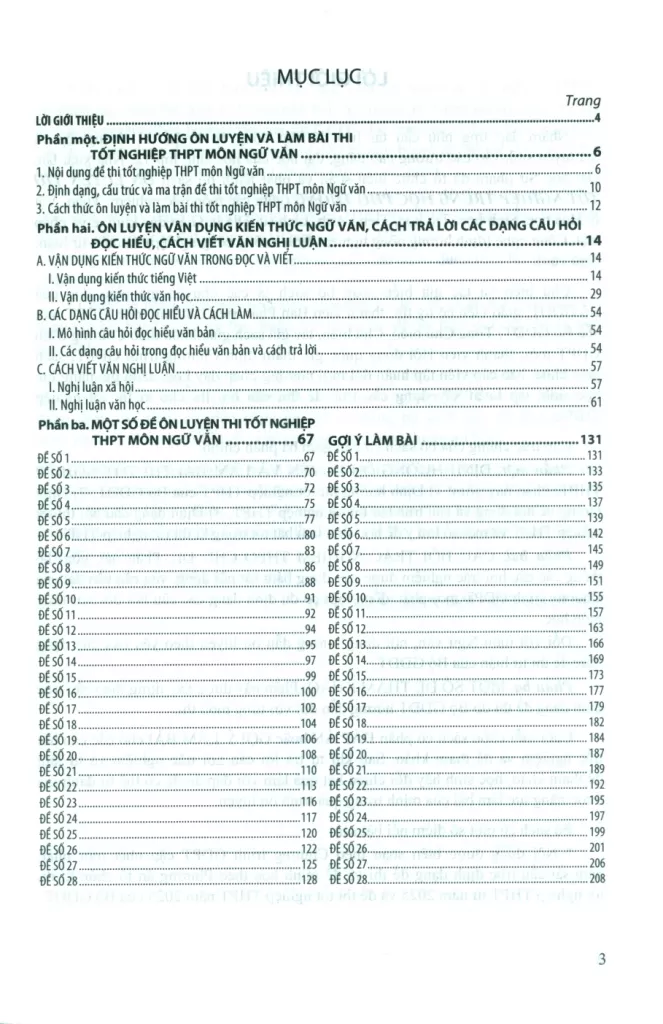 ÔN LUYỆN THI TỐT NGHIỆP THPT MÔN NGỮ VĂN (Theo Chương trình giáo dục phổ thông 2018)